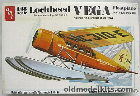AMT 1/48 Lockheed Vega Alaskan Airliner Floatplane, T637 plastic model kit